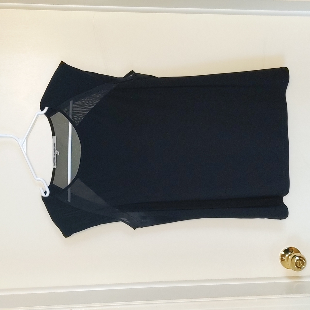 RACHEL Rachel Roy Black XXL Top